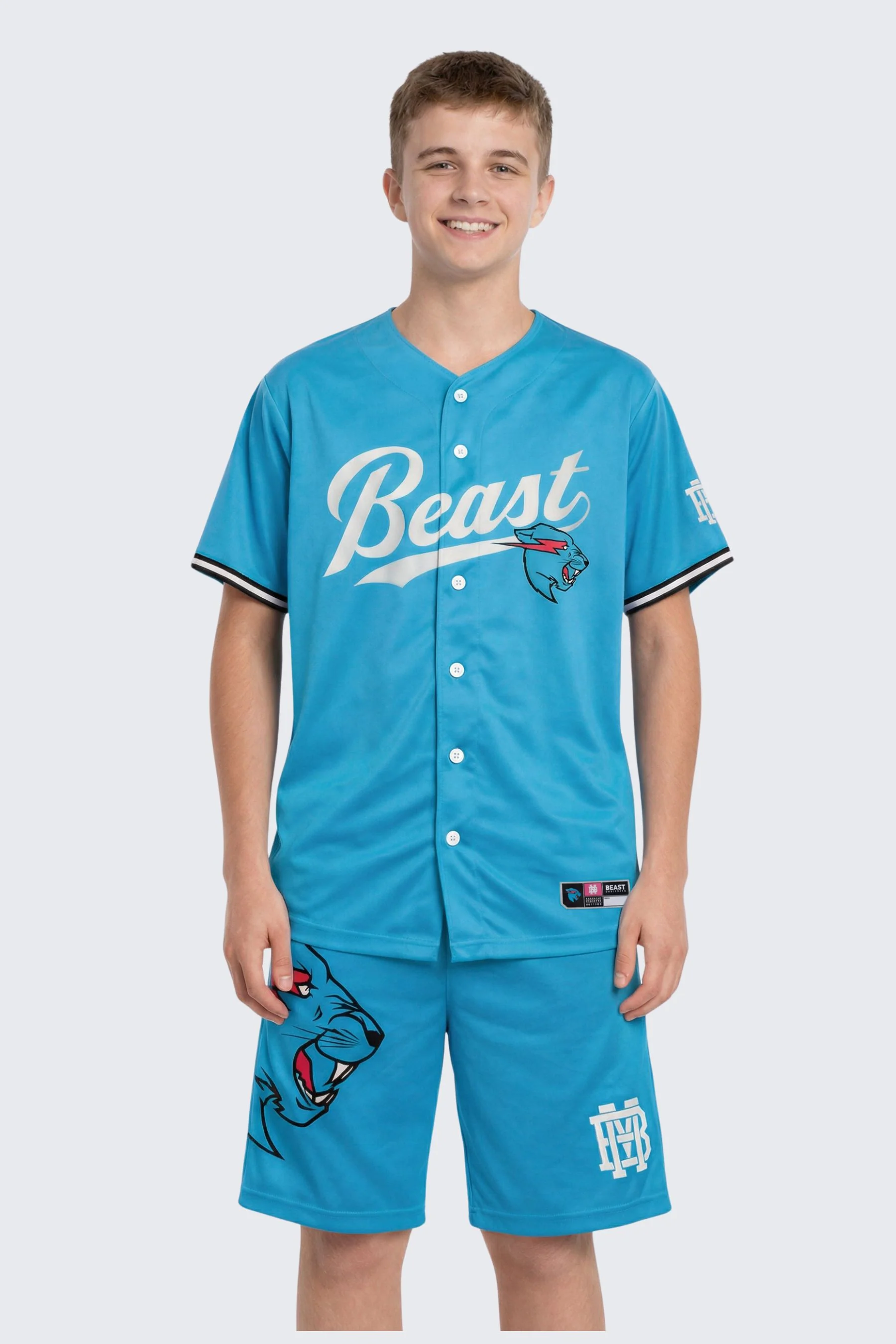 Authentic Beast Edition Baseball Jersey + Shorts Set - Image 3