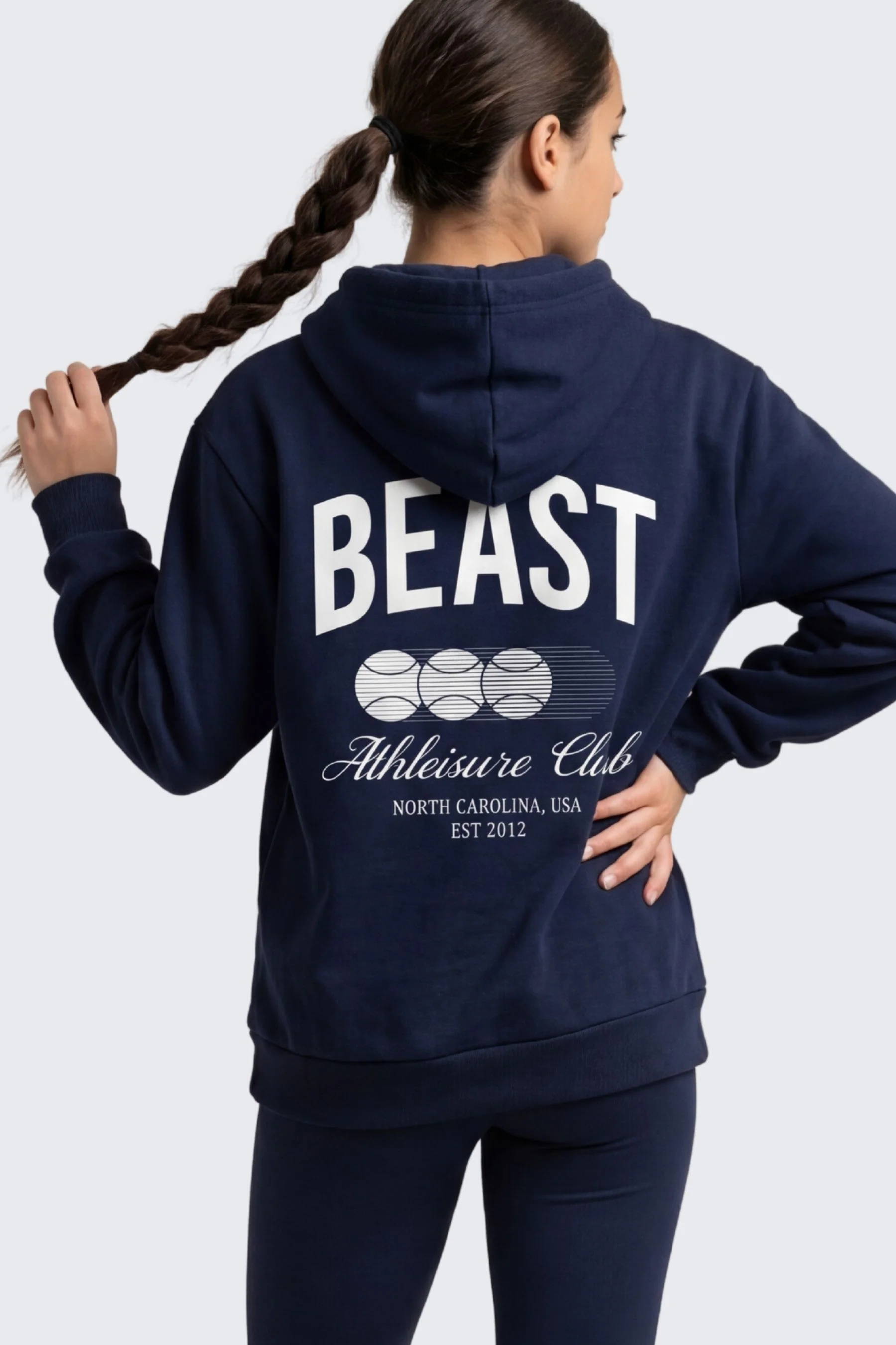Beast Athleisure Club Tennis Hoodie - Image 9