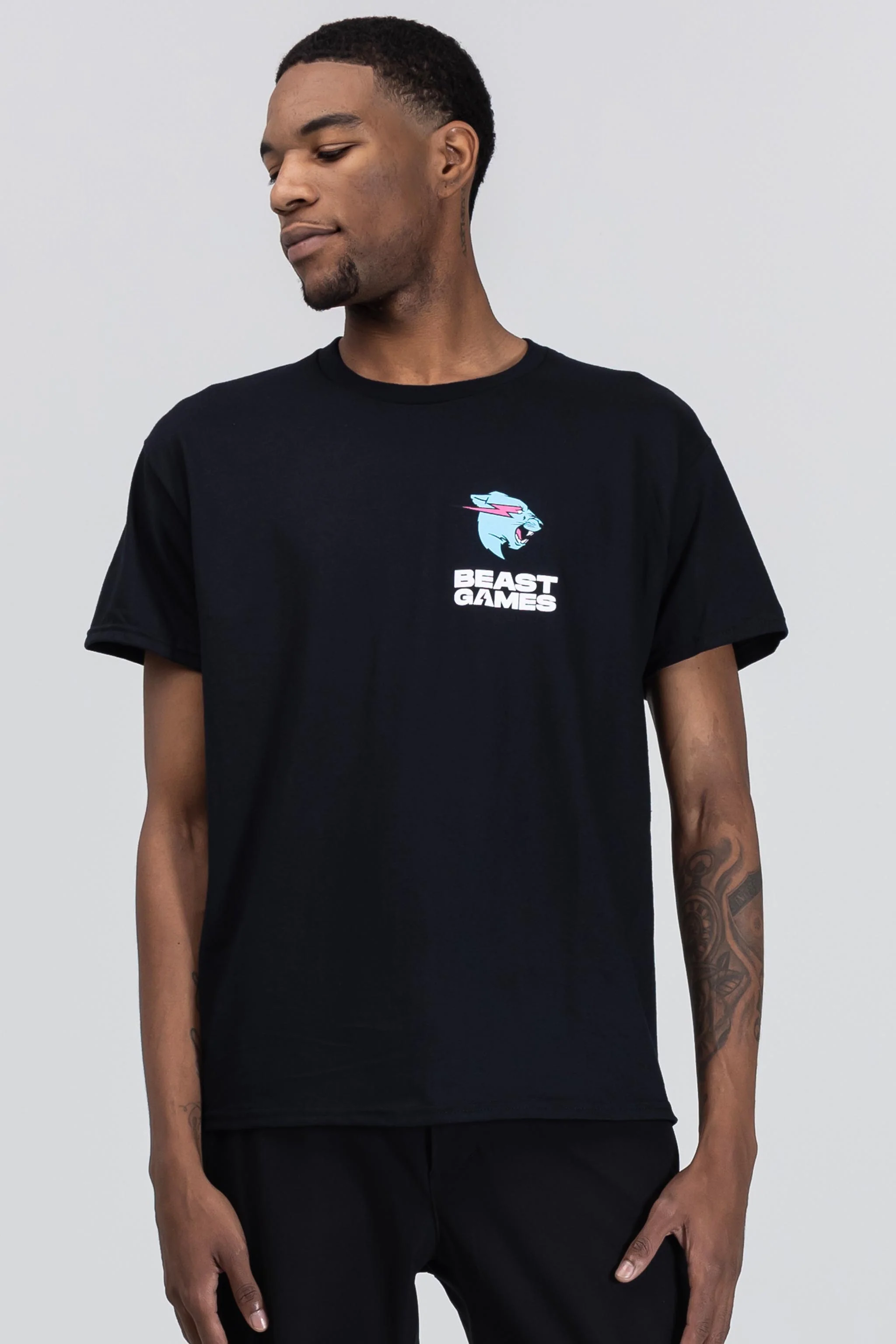 Beast Games Basic Tee - Black - Image 3