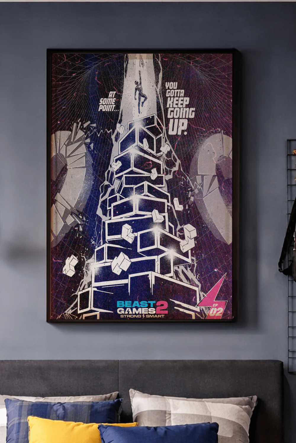 Beast Games Collectible Poster - Episode 2 - Black & White - Image 4