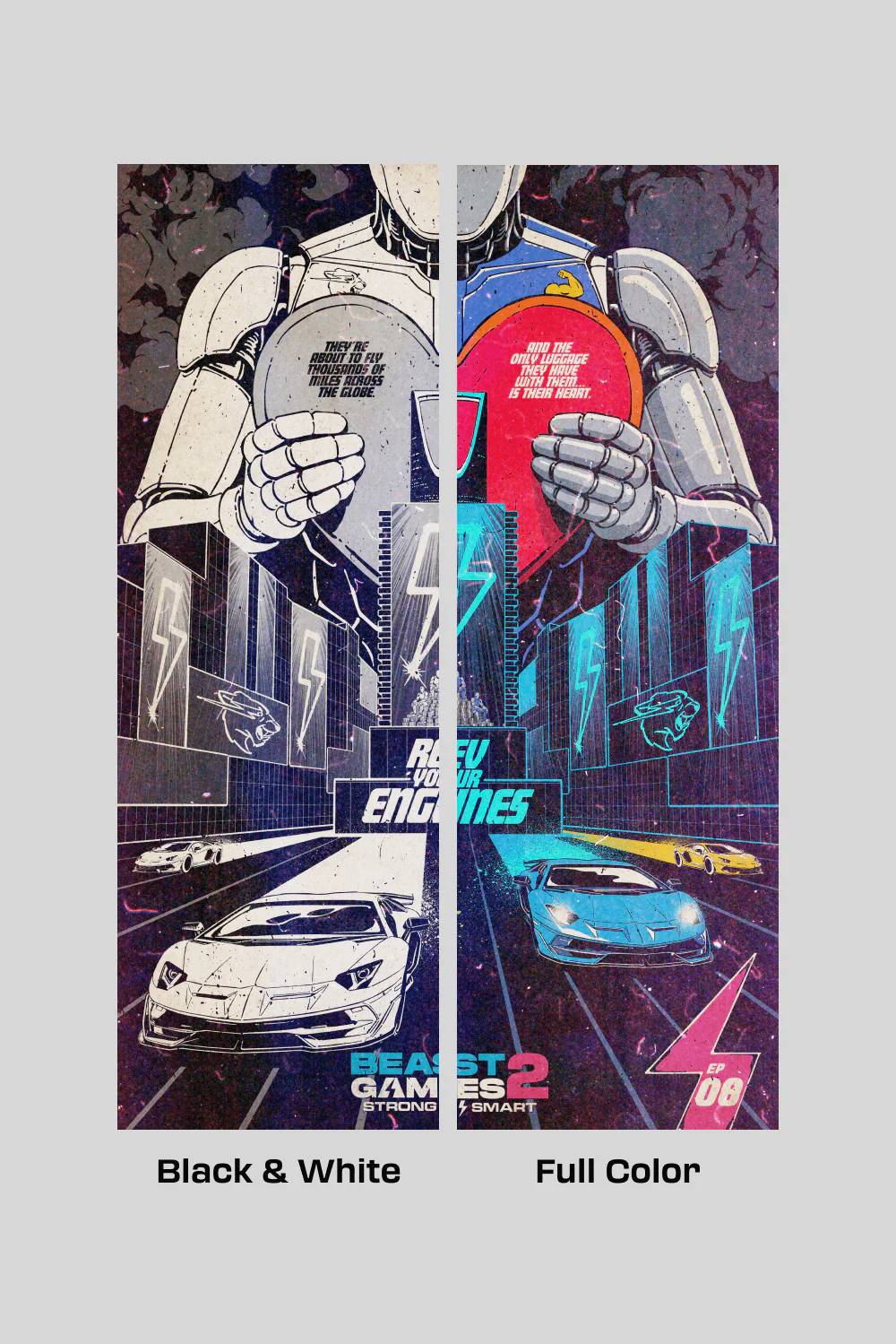 Beast Games Collectible Poster - Episode 8 - Full Color - Image 5