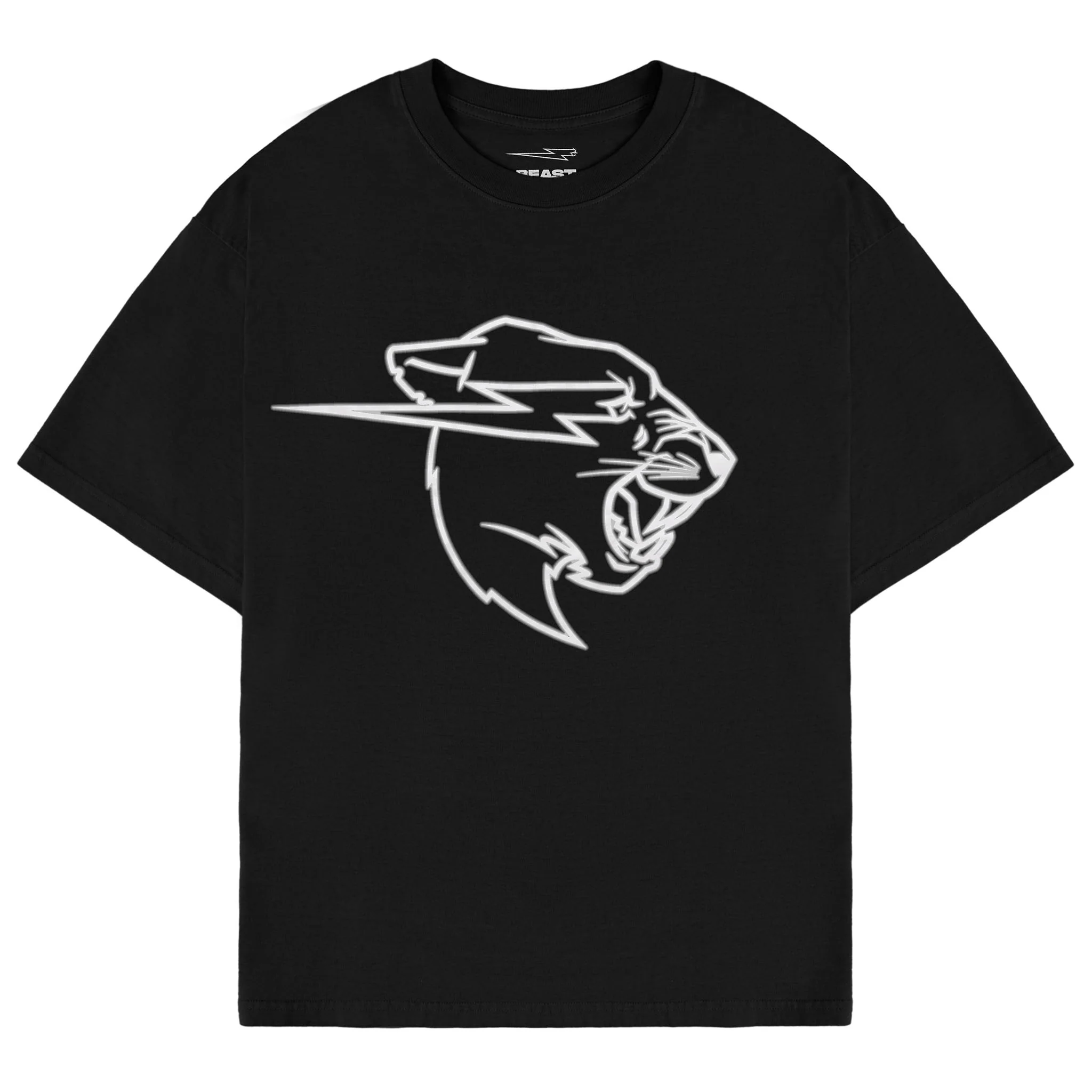 Beast Panther UV Reactive S/Sleeve Tee - Black/Pink - Image 6