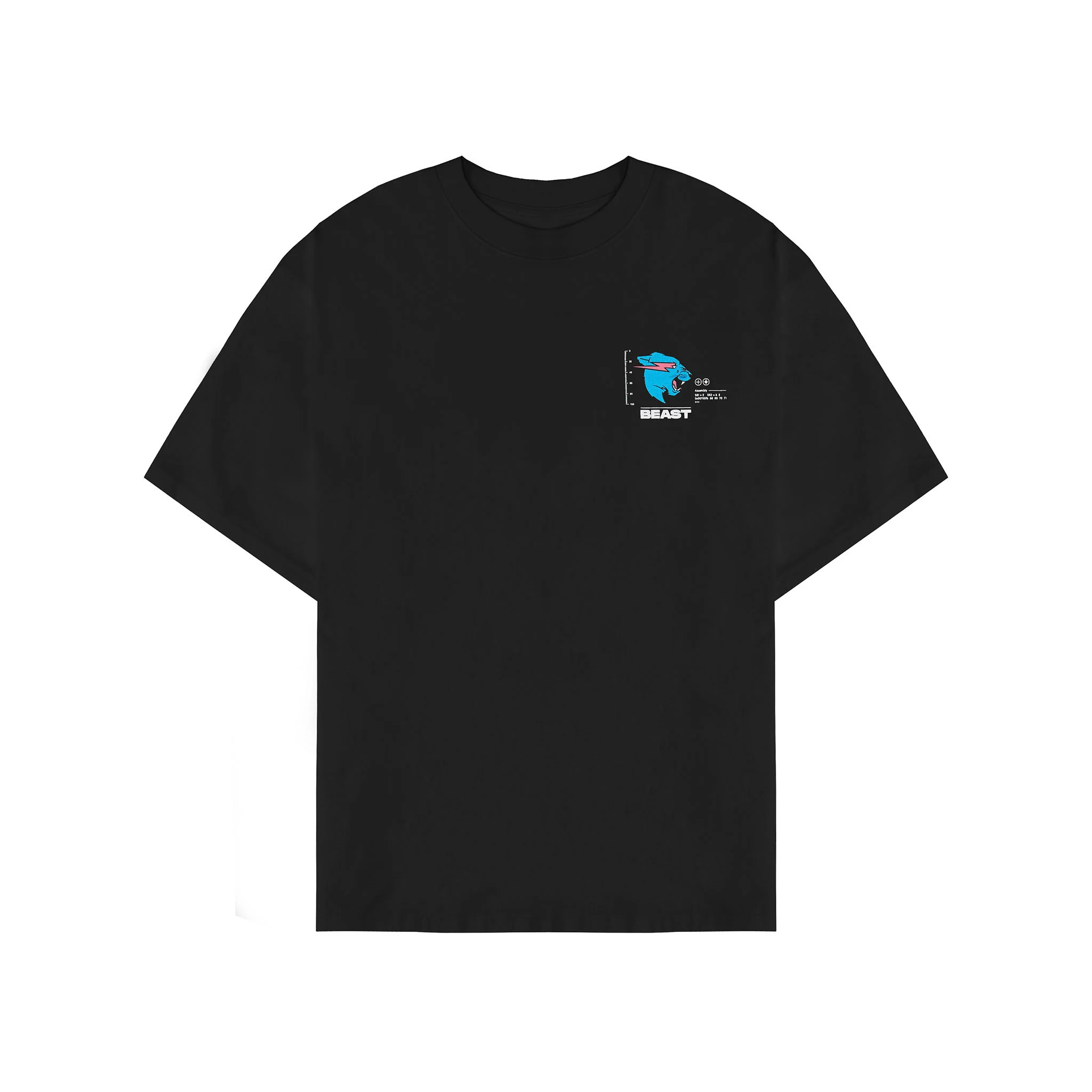 Beast Particle SS Tee - Black - Image 6