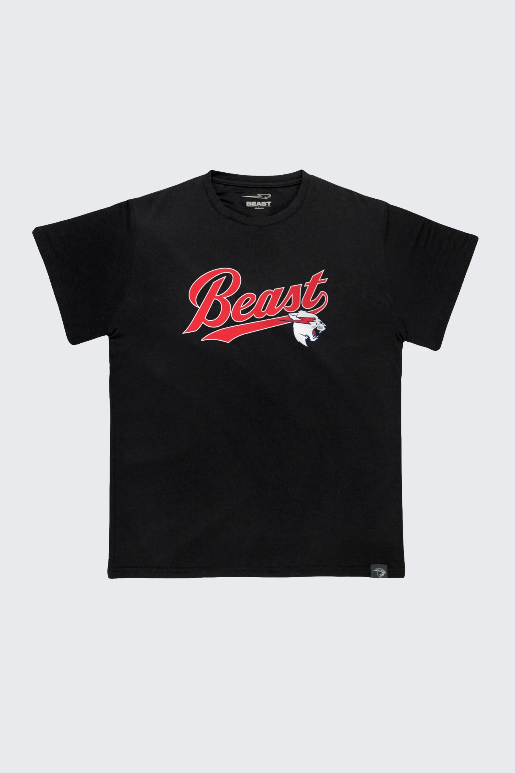 Beast Script Baseball Tee - Image 10