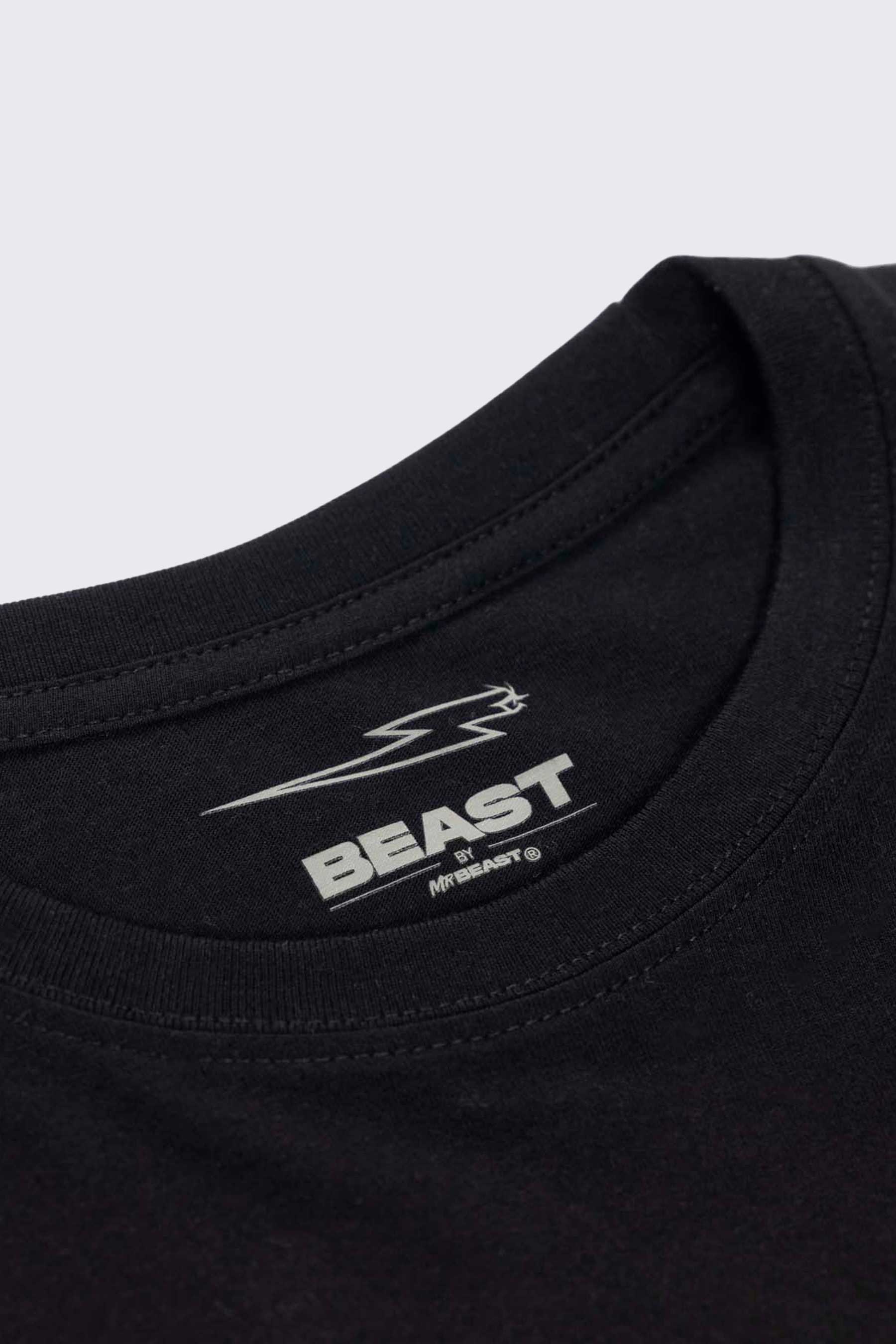 Beast Script Baseball Tee - Image 15