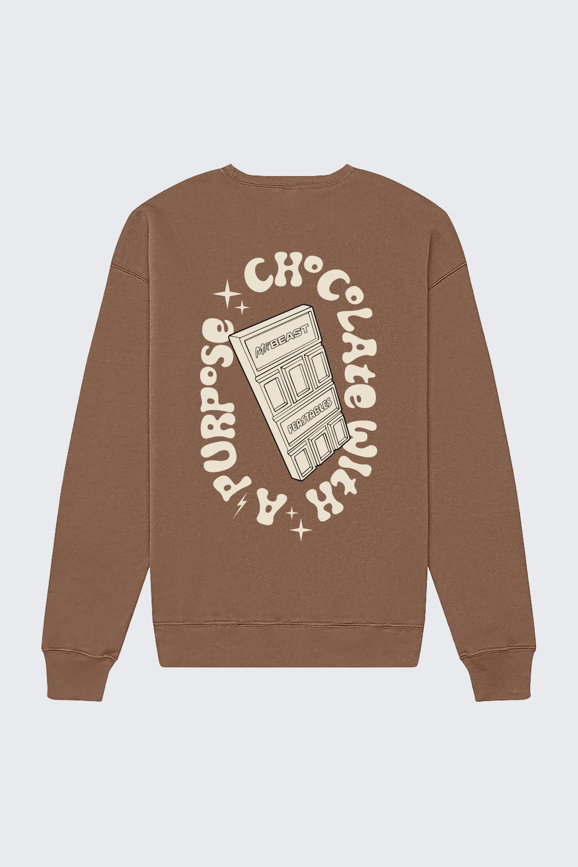 Feastables Retro Crew - Vintage Brown - Image 4