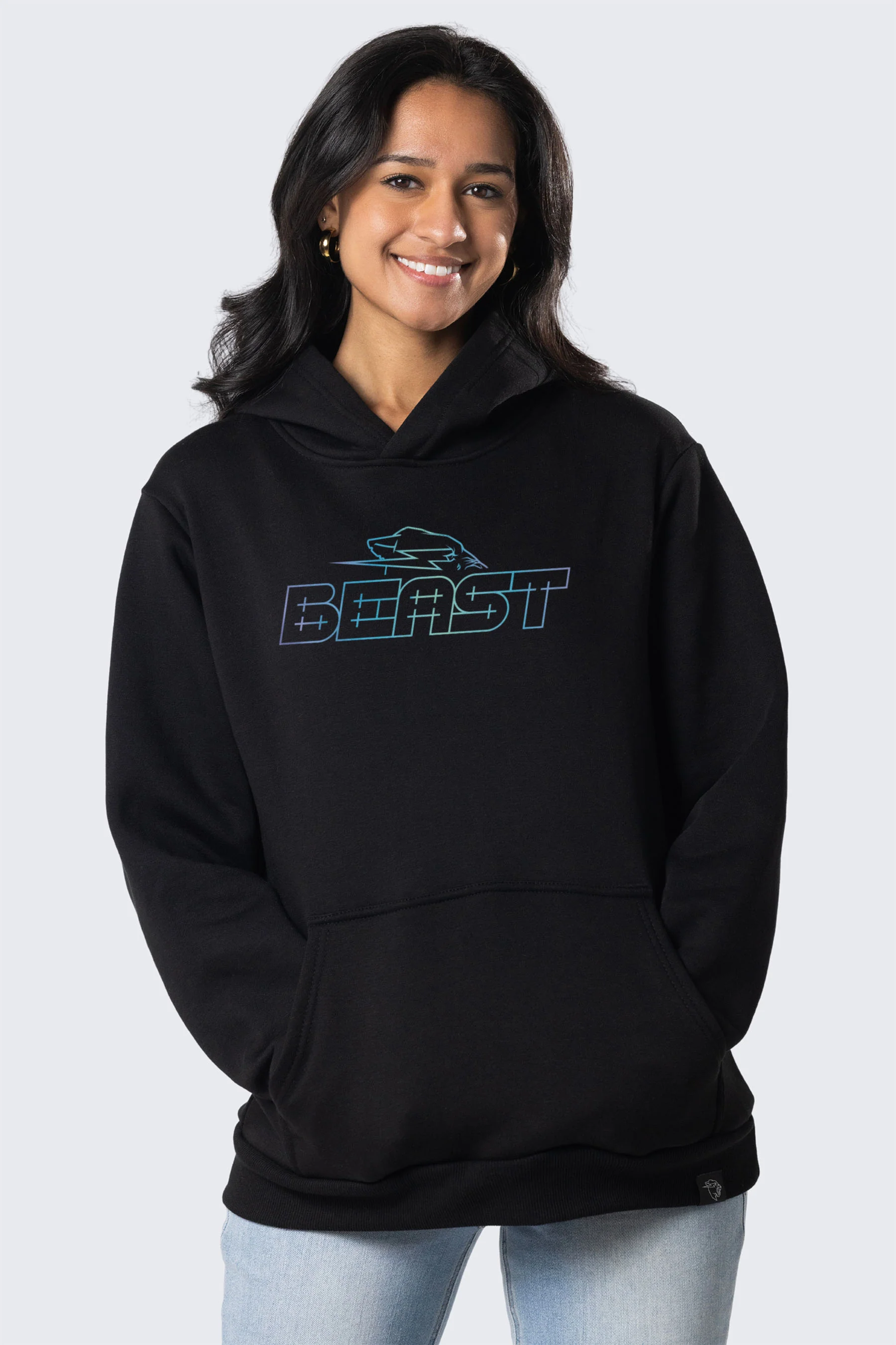 Gradient Beast Hoodie - Image 4