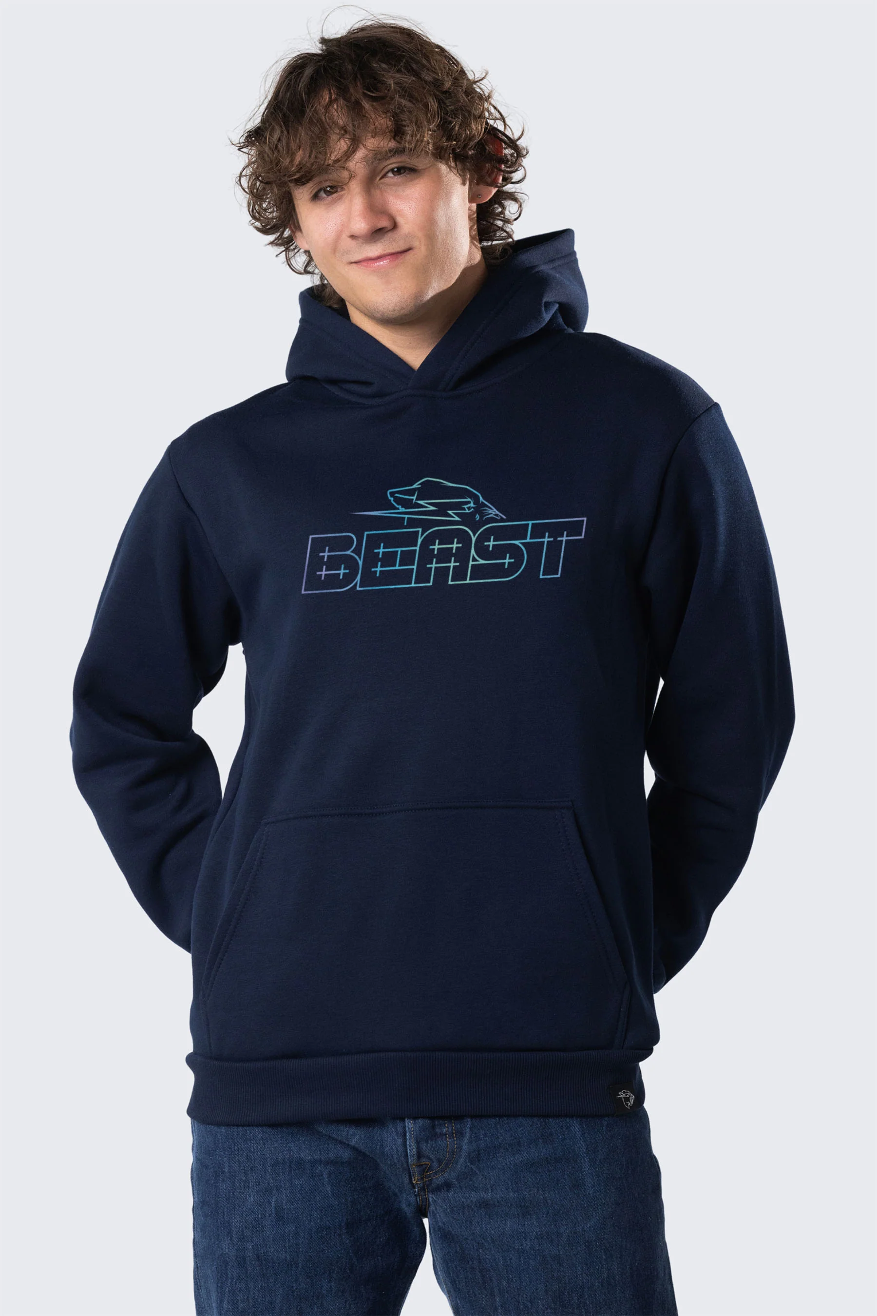 Gradient Beast Hoodie - Image 9