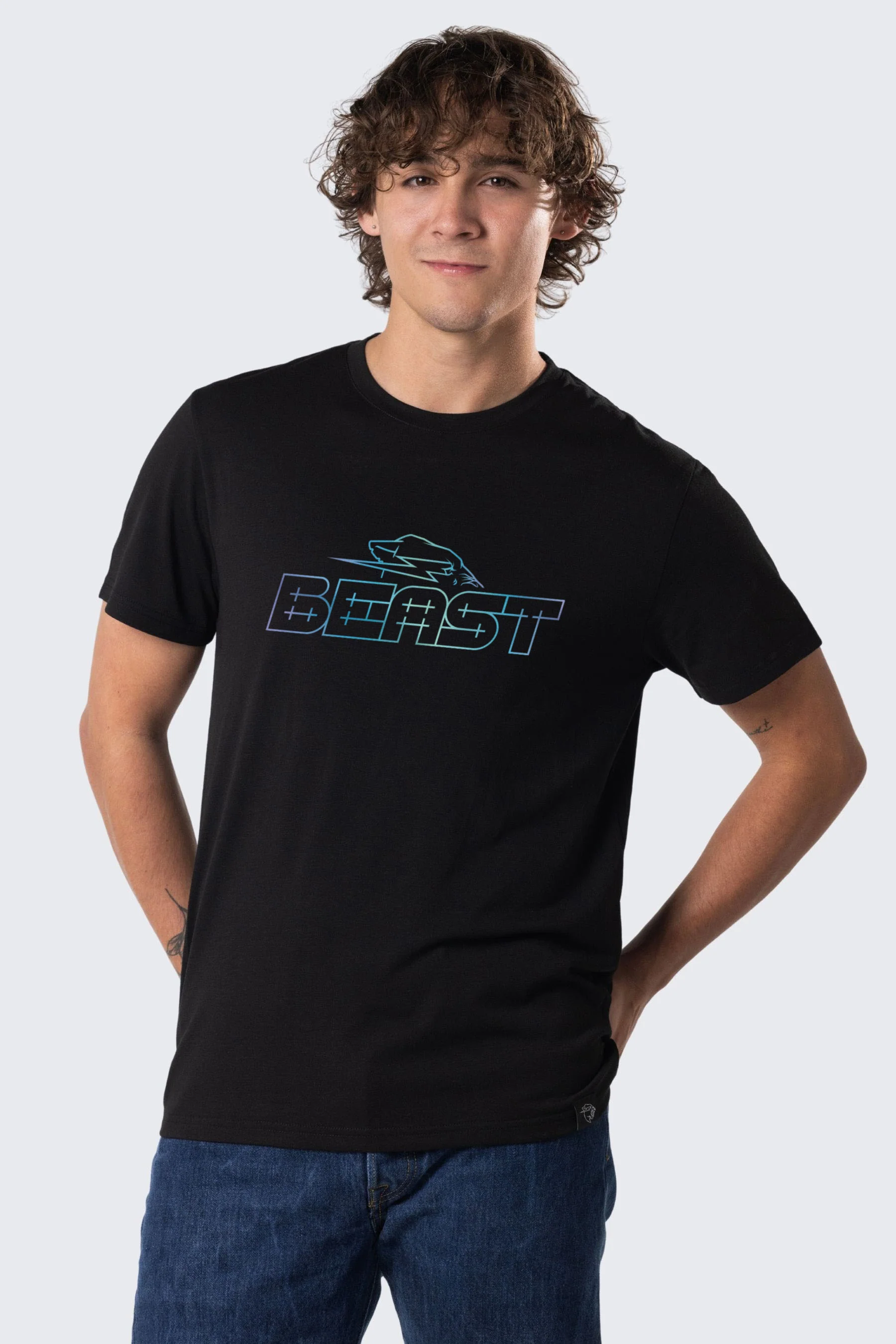 Gradient Beast Tee - Image 3
