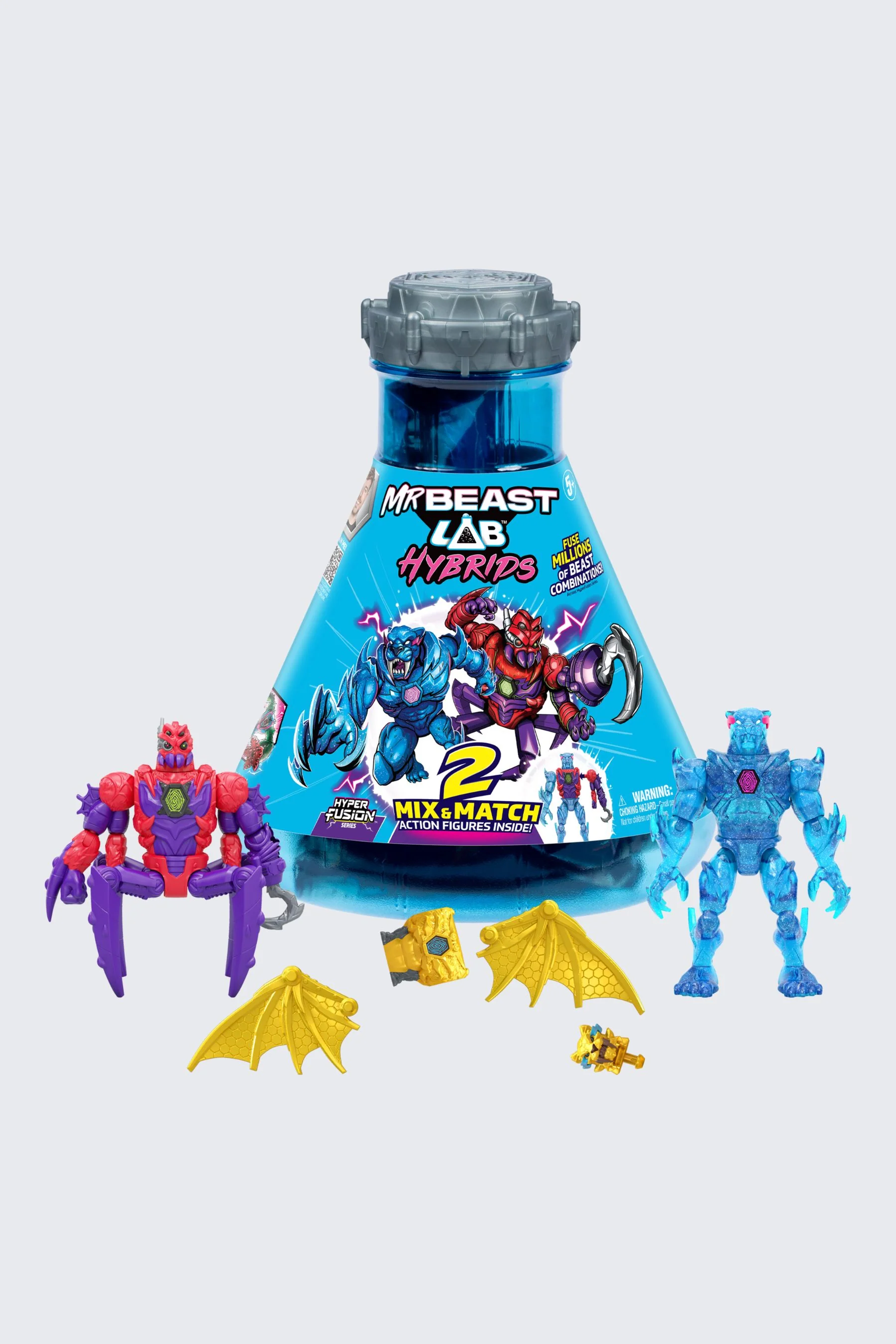 MrBeast Lab Hybrids Action Figure 2-pack – Hyper Fusion Series - Image 17