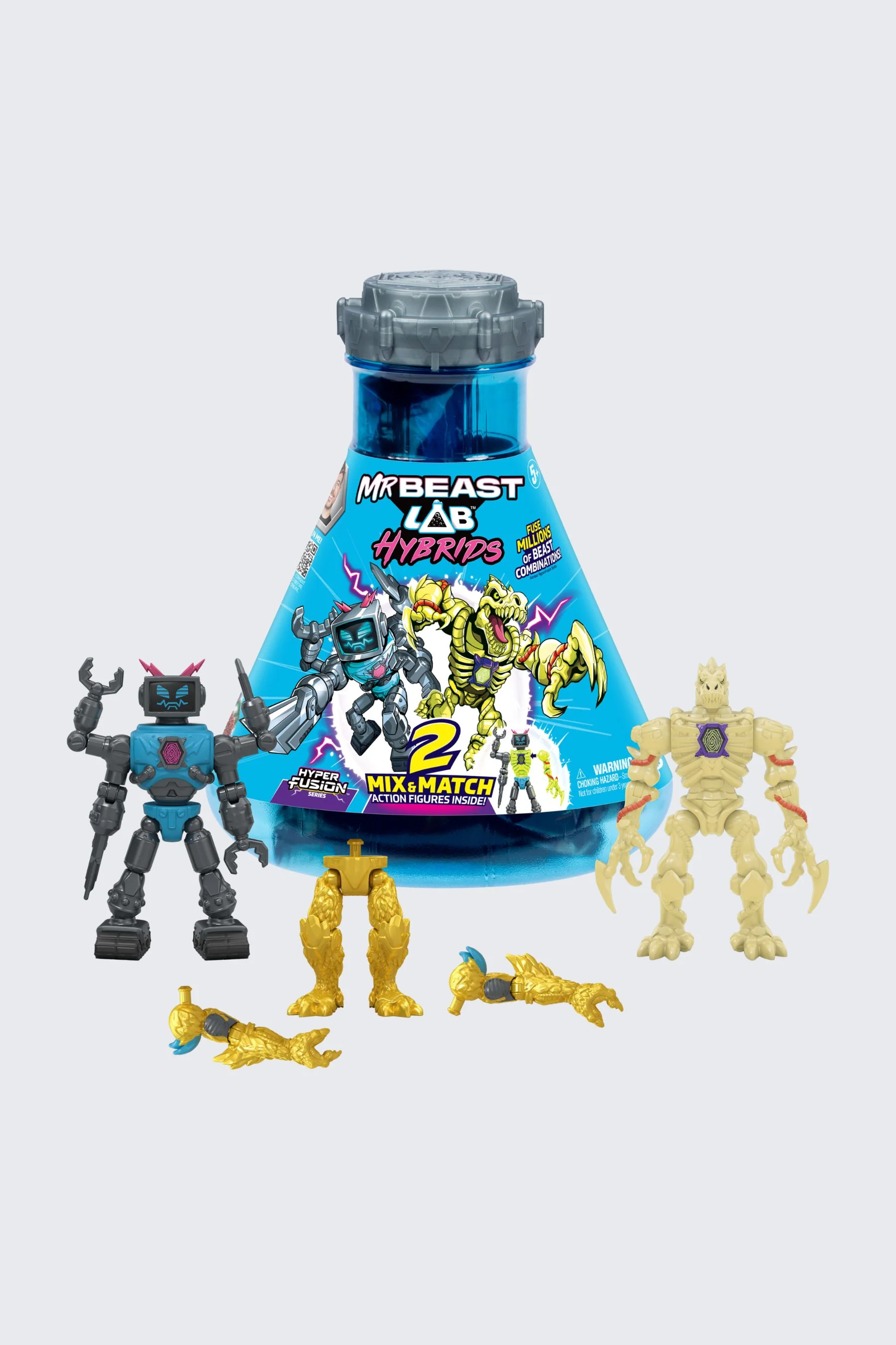 MrBeast Lab Hybrids Action Figure 2-pack – Hyper Fusion Series - Image 25