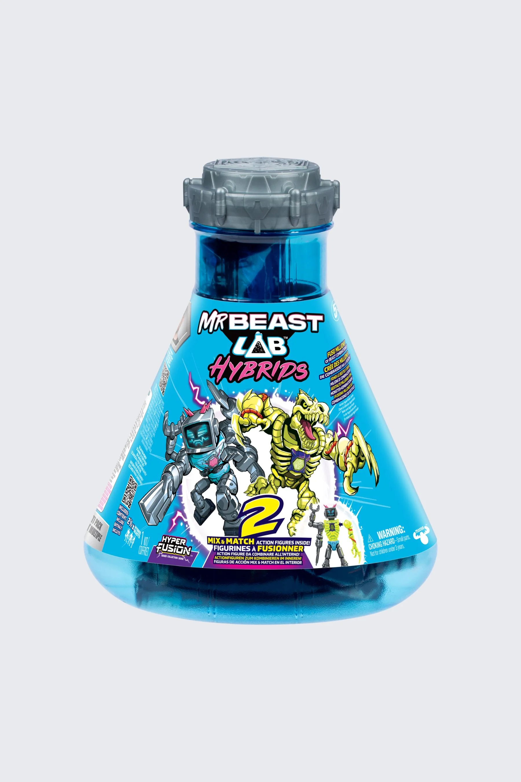 MrBeast Lab Hybrids Action Figure 2-pack – Hyper Fusion Series - Image 29