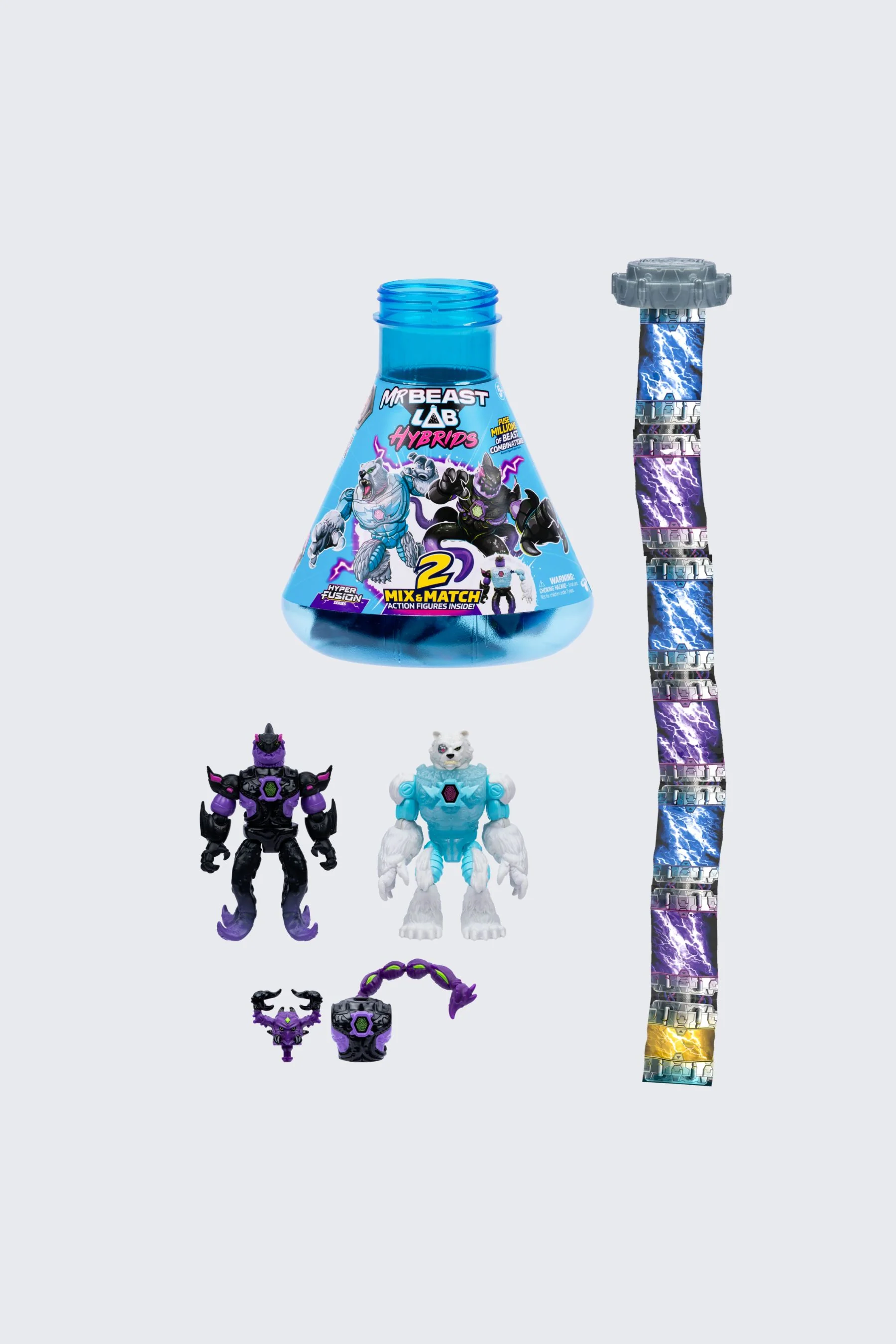 MrBeast Lab Hybrids Action Figure 2-pack – Hyper Fusion Series - Image 3