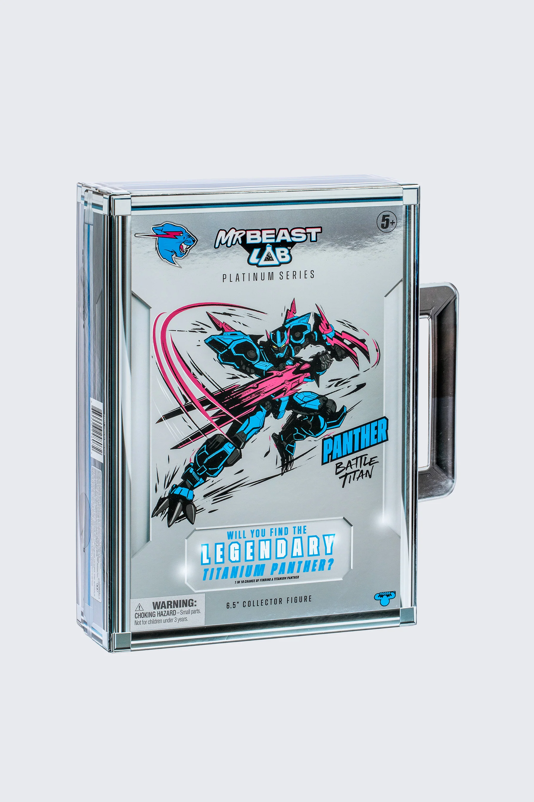 MrBeast Lab Platinum Series 6.5” Panther Battle Titan Collector Figure - Image 3