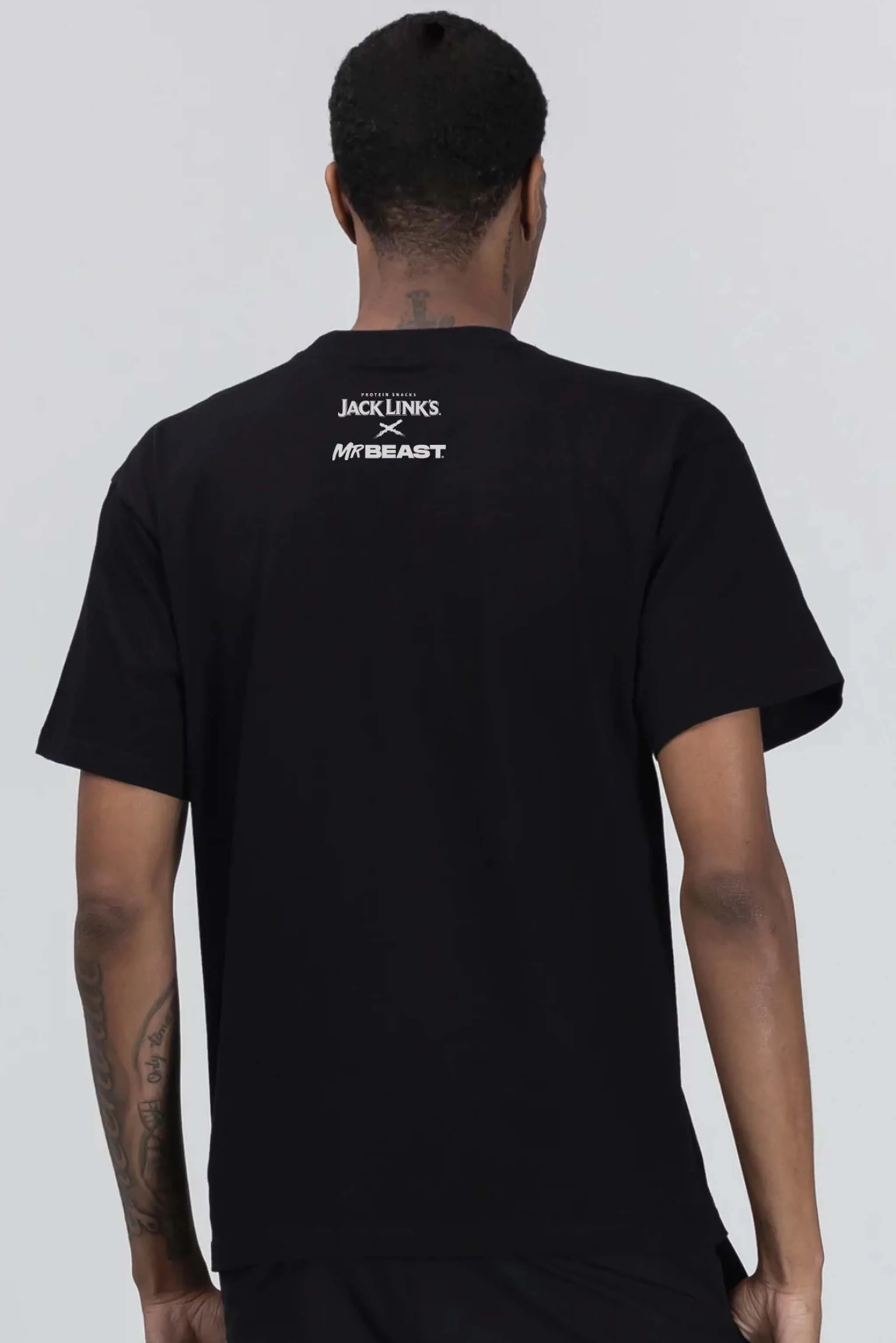 MrBeast x Jack Links Feed the Beasts Tee - Black - Image 6