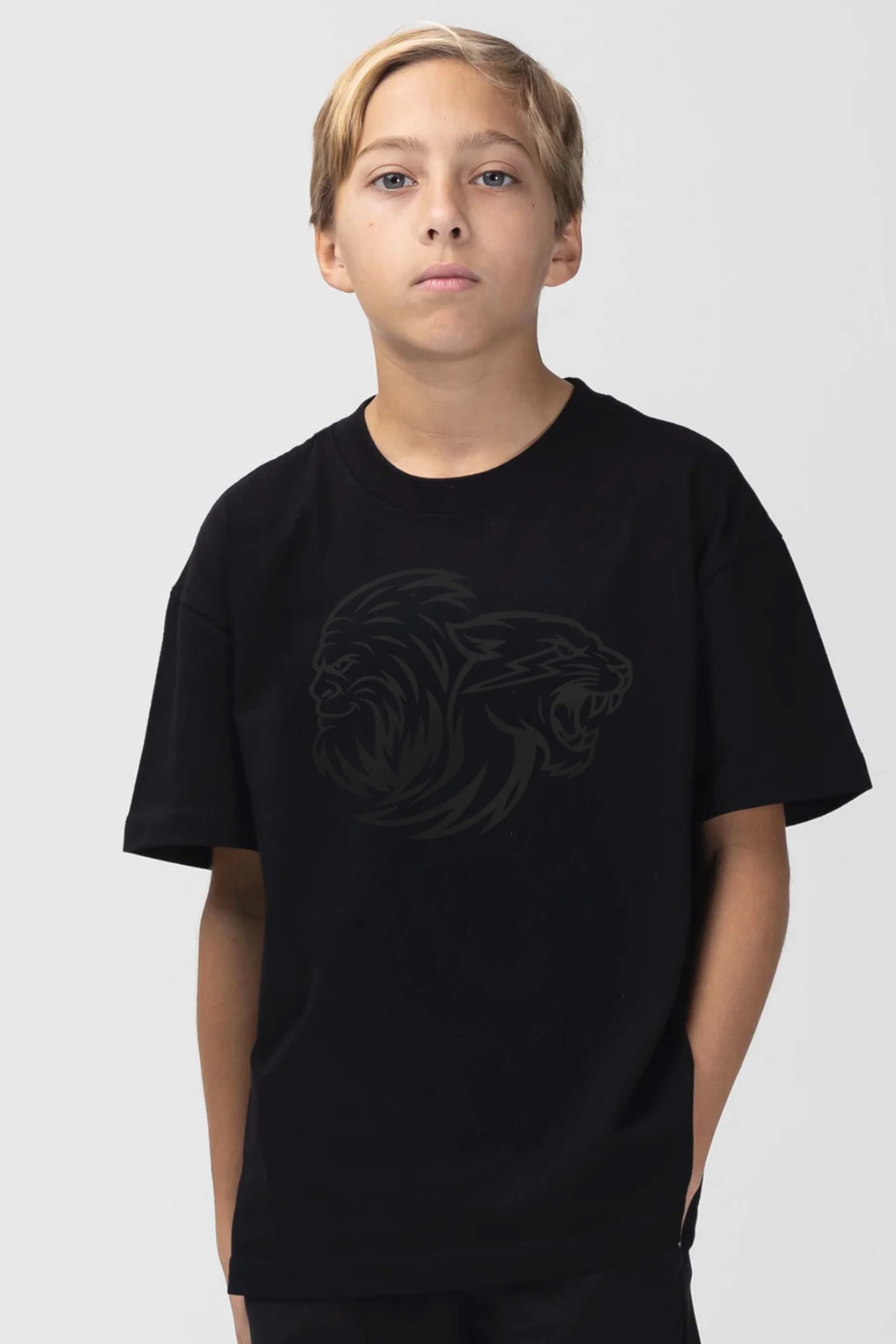 MrBeast x Jack Links Feed the Beasts Tonal Tee - Black - Image 3