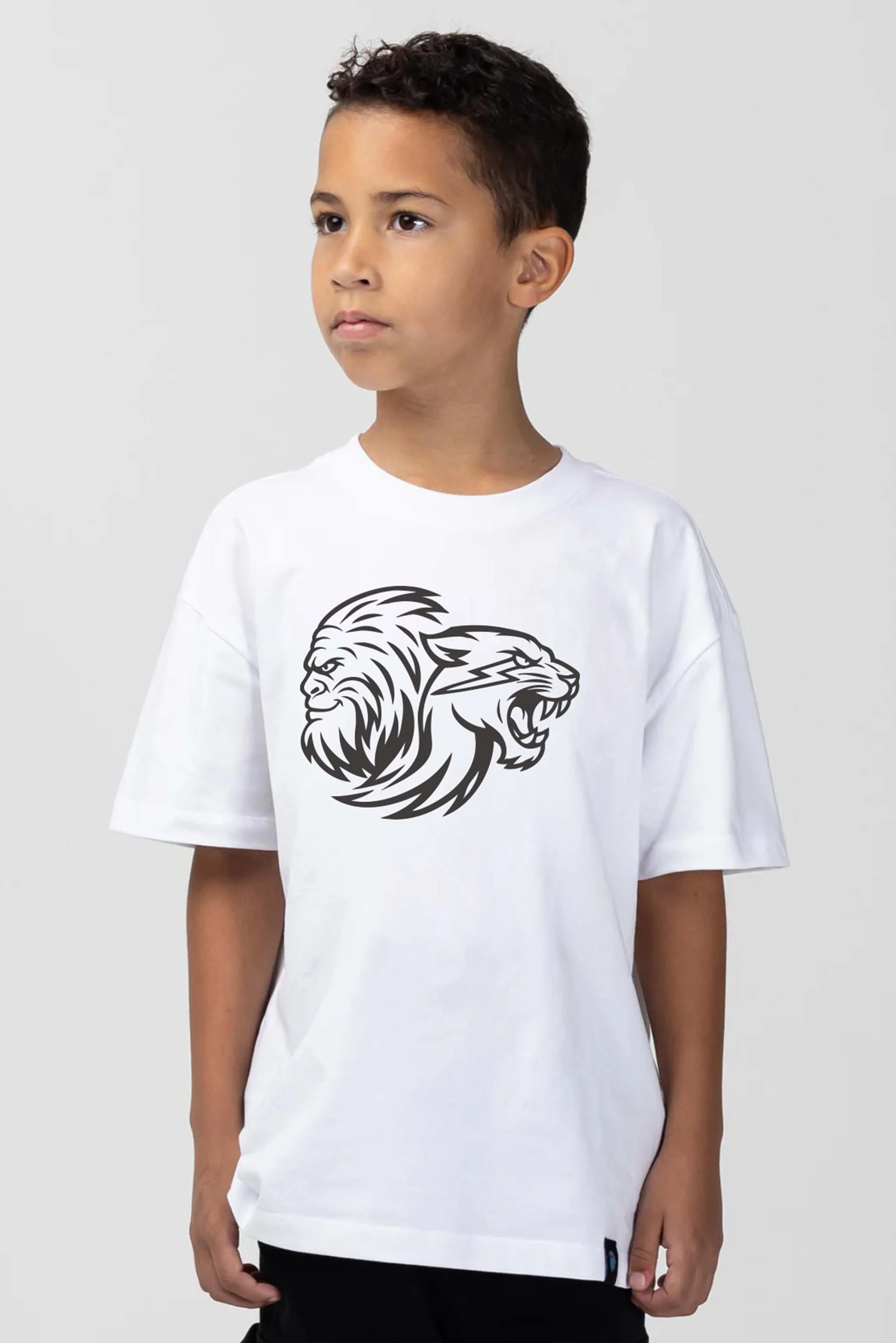 MrBeast x Jack Links Feed the Beasts Tonal Tee - White - Image 3