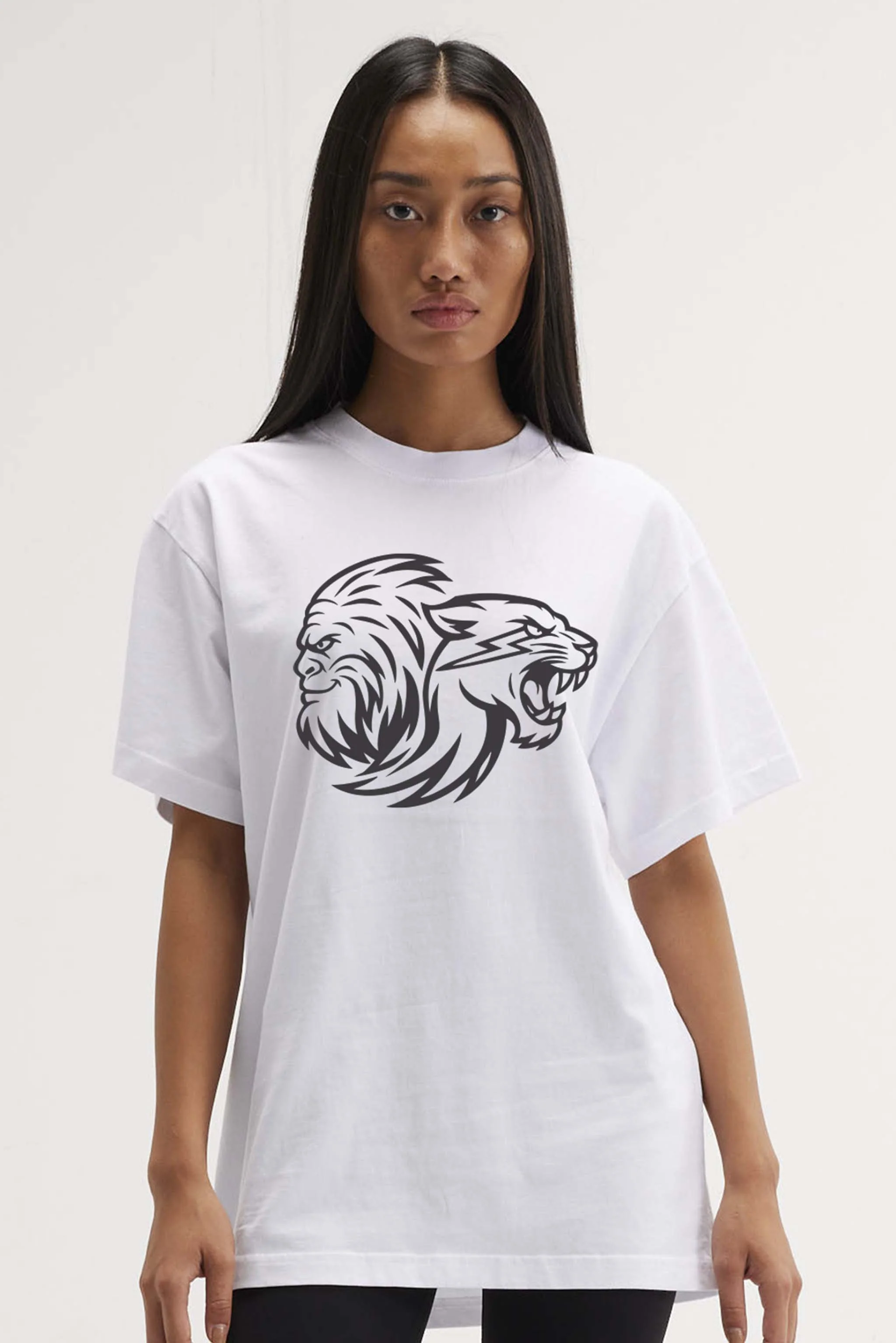 MrBeast x Jack Links Feed the Beasts Tonal Tee - White - Image 5
