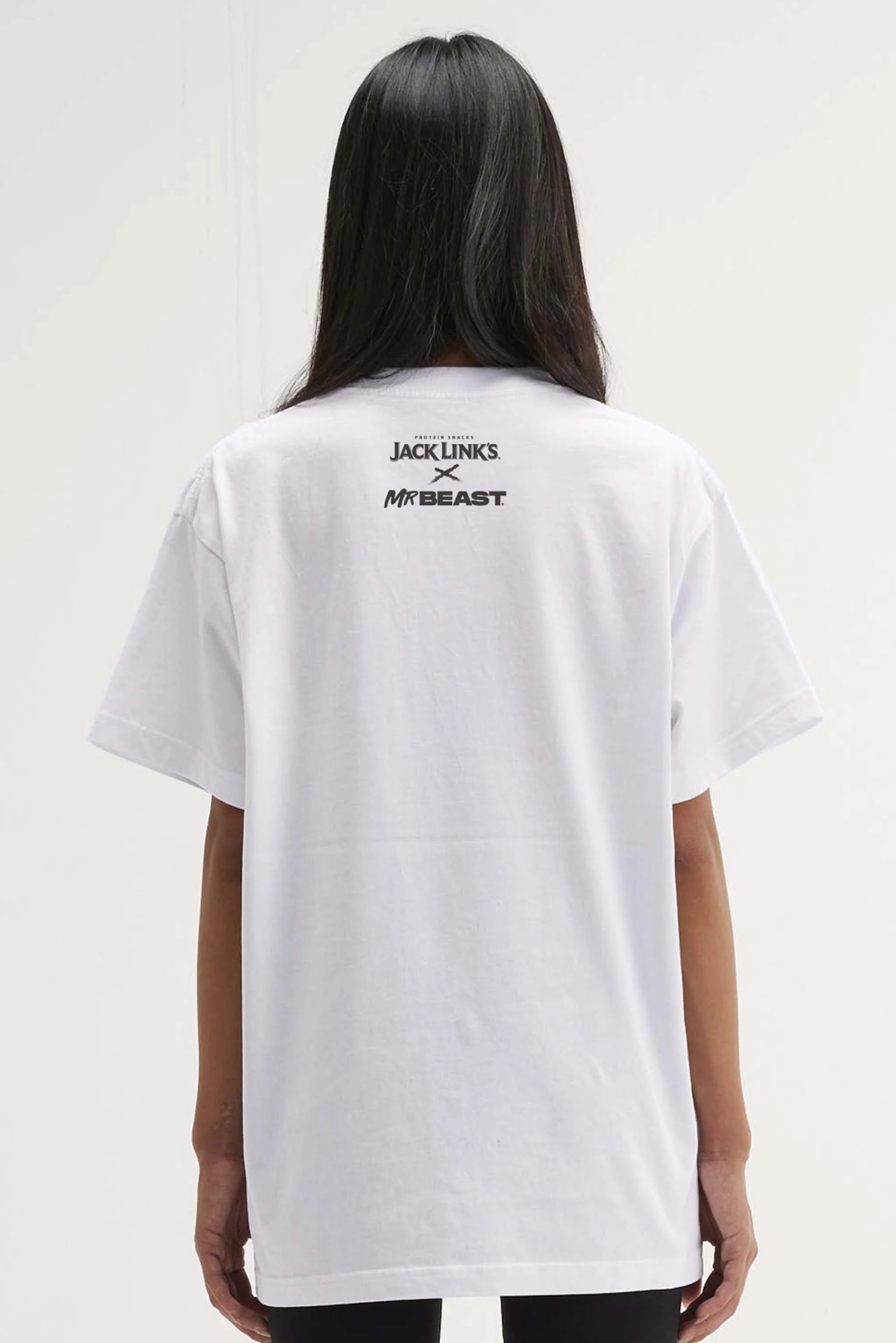 MrBeast x Jack Links Feed the Beasts Tonal Tee - White - Image 6
