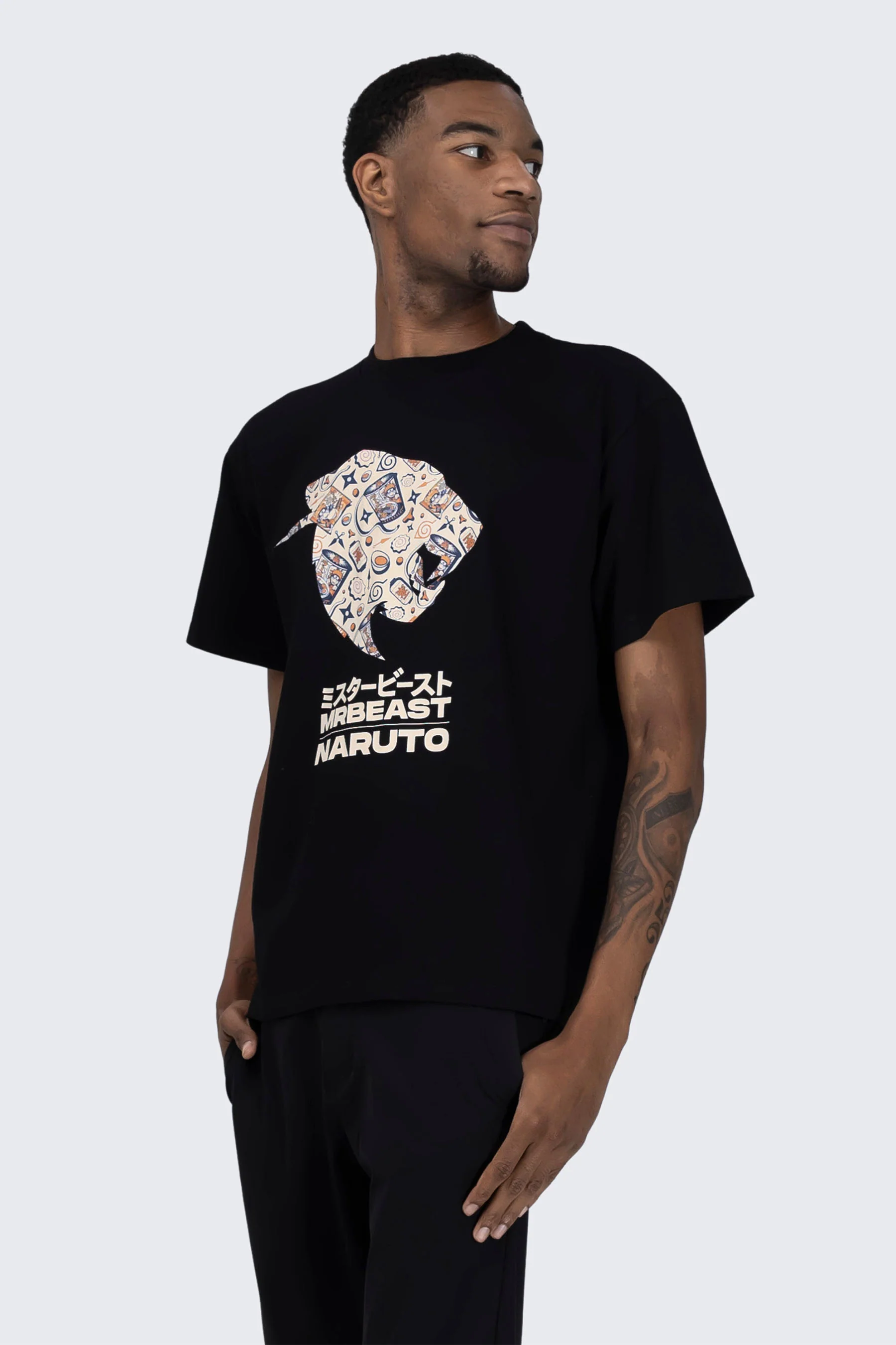 MrBeast x NARUTO Pansaheddo Tee - Image 4