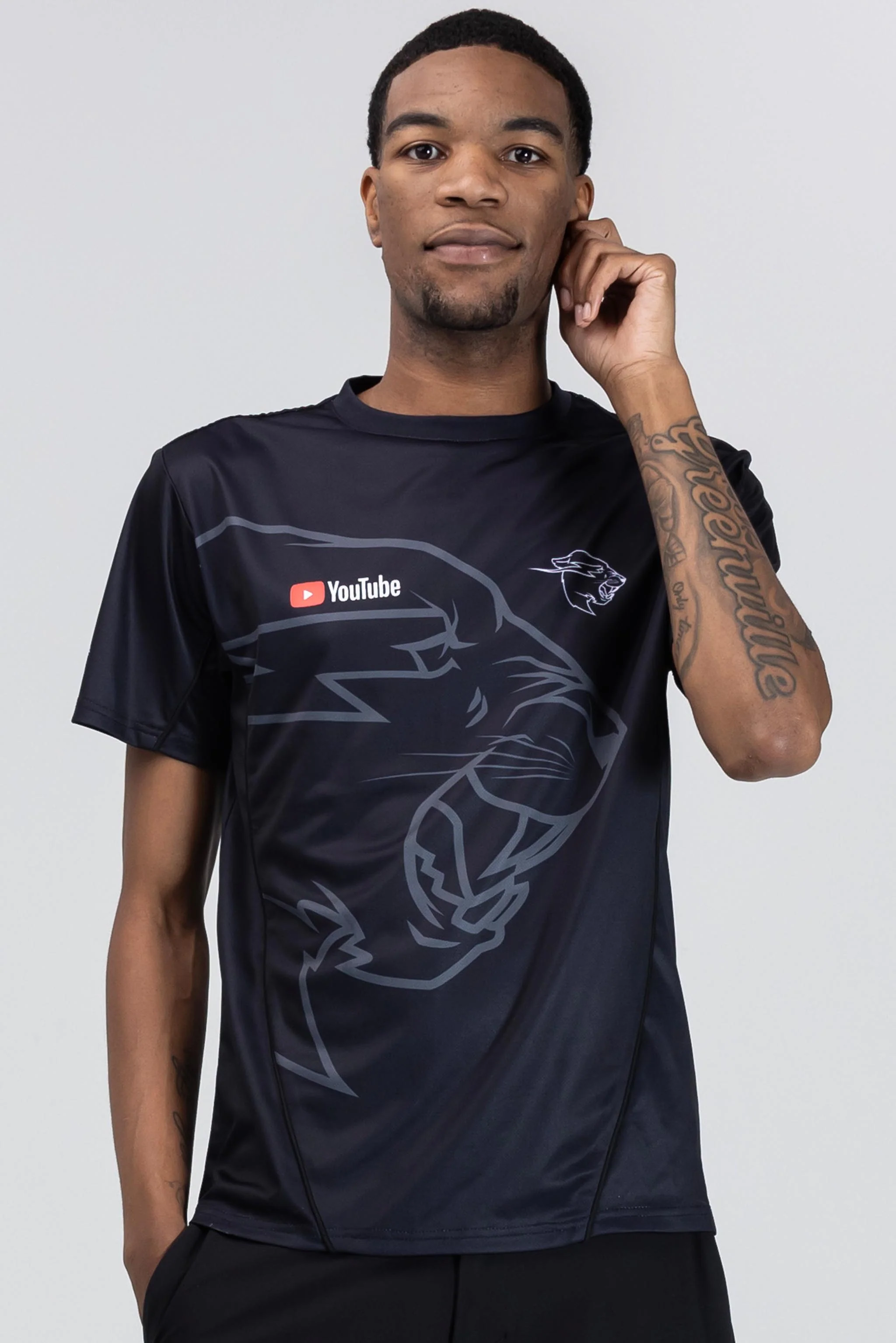 MrBeast x Youtube #1 Team Jersey - Black - Image 5