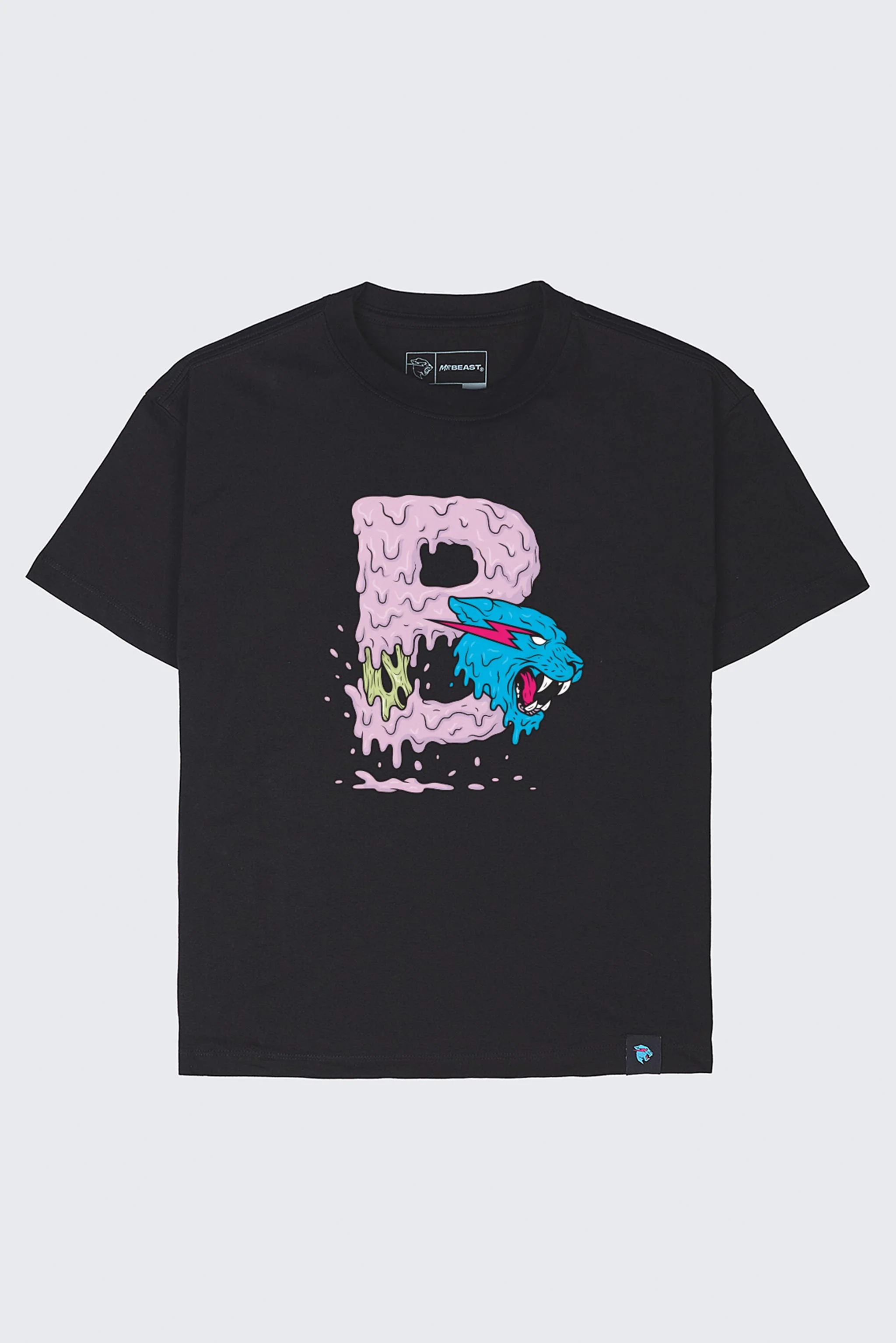 Youth Dripper Tee - Black - Image 3