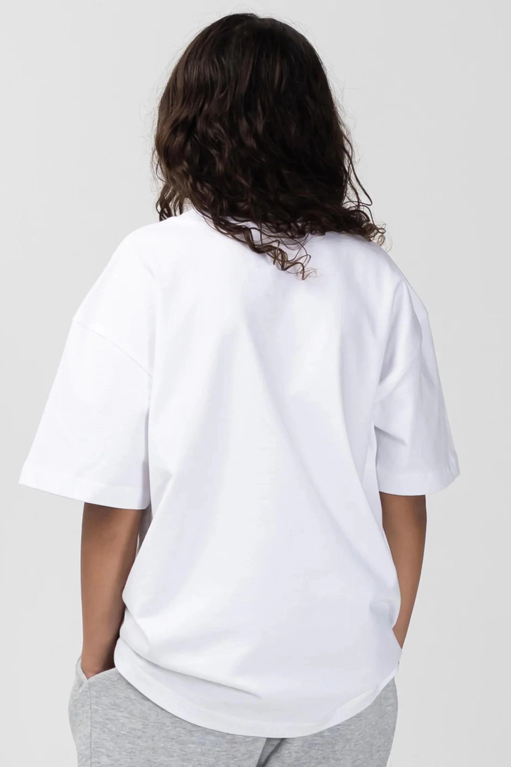 Youth Dripper Tee - White - Image 2