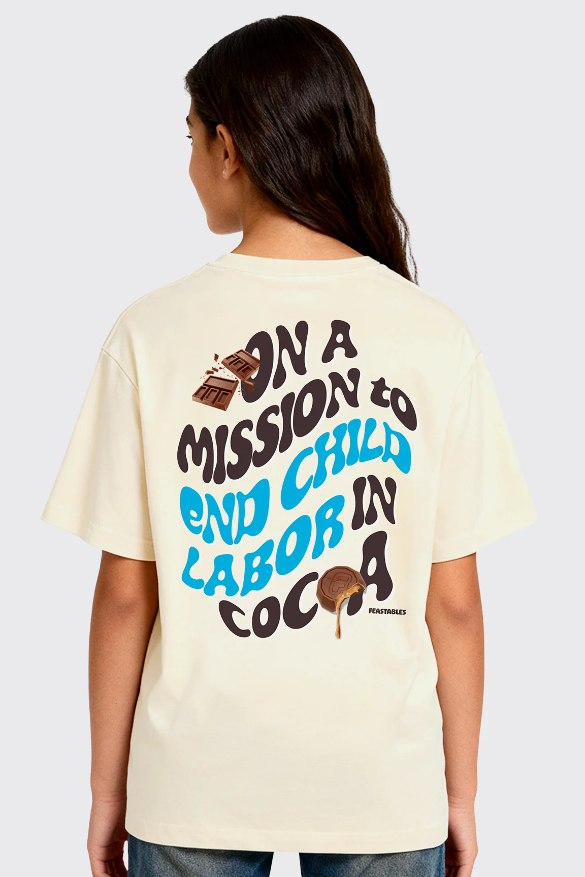 Youth Feastables Wavy Tee - Image 5