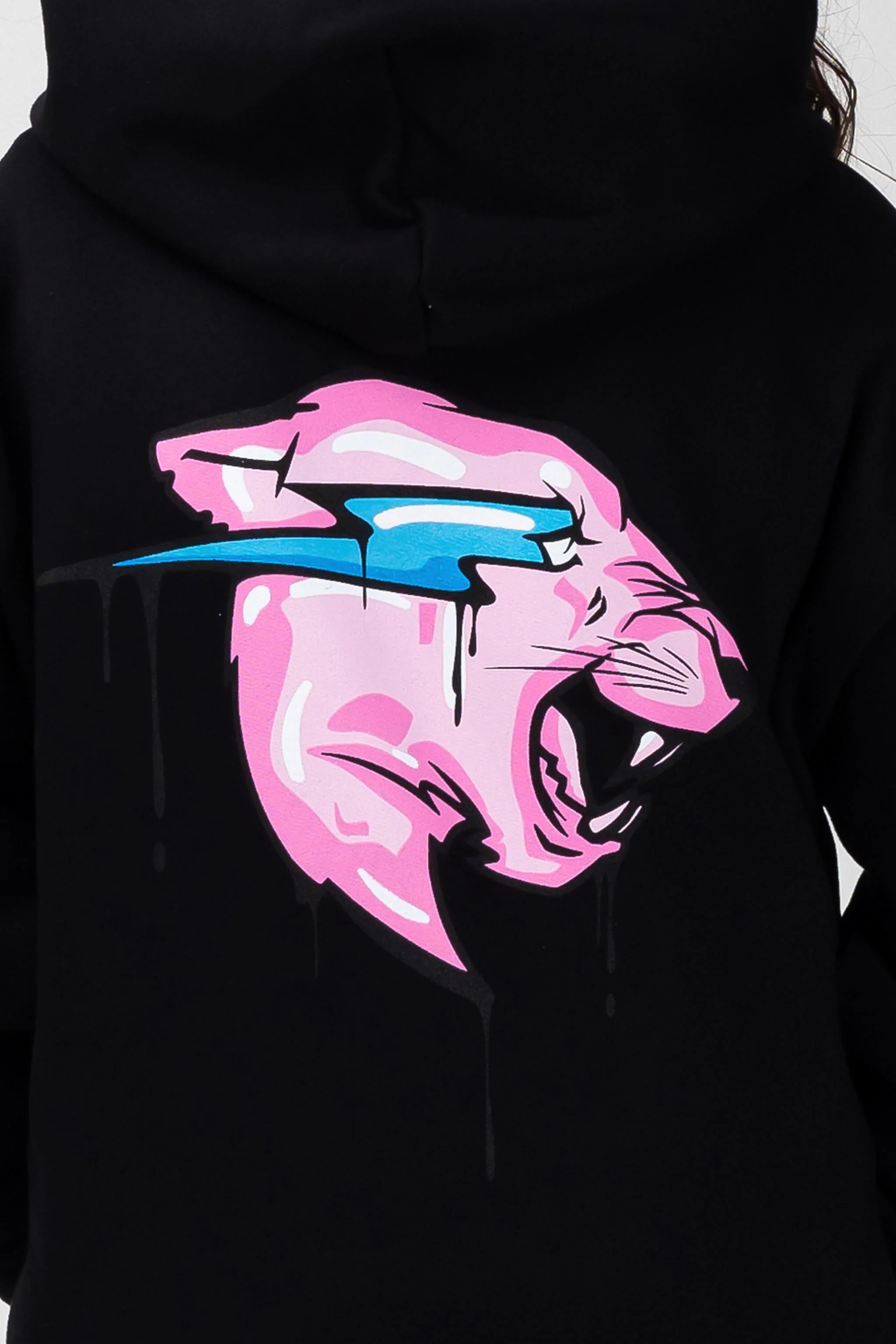 Youth "Hello My Name Is" Hoodie - Black - Image 3